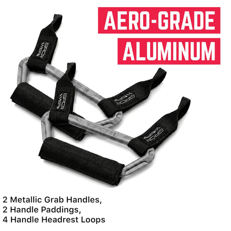 GPCA Back-Grip PRO Metallic Gray headrest grab handles