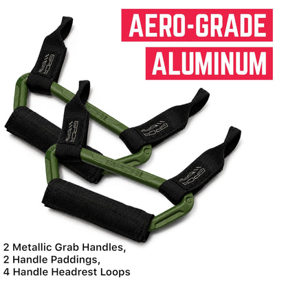 GP Back Grip PRO — Rear Headrest Handles for All Cars & Trucks
