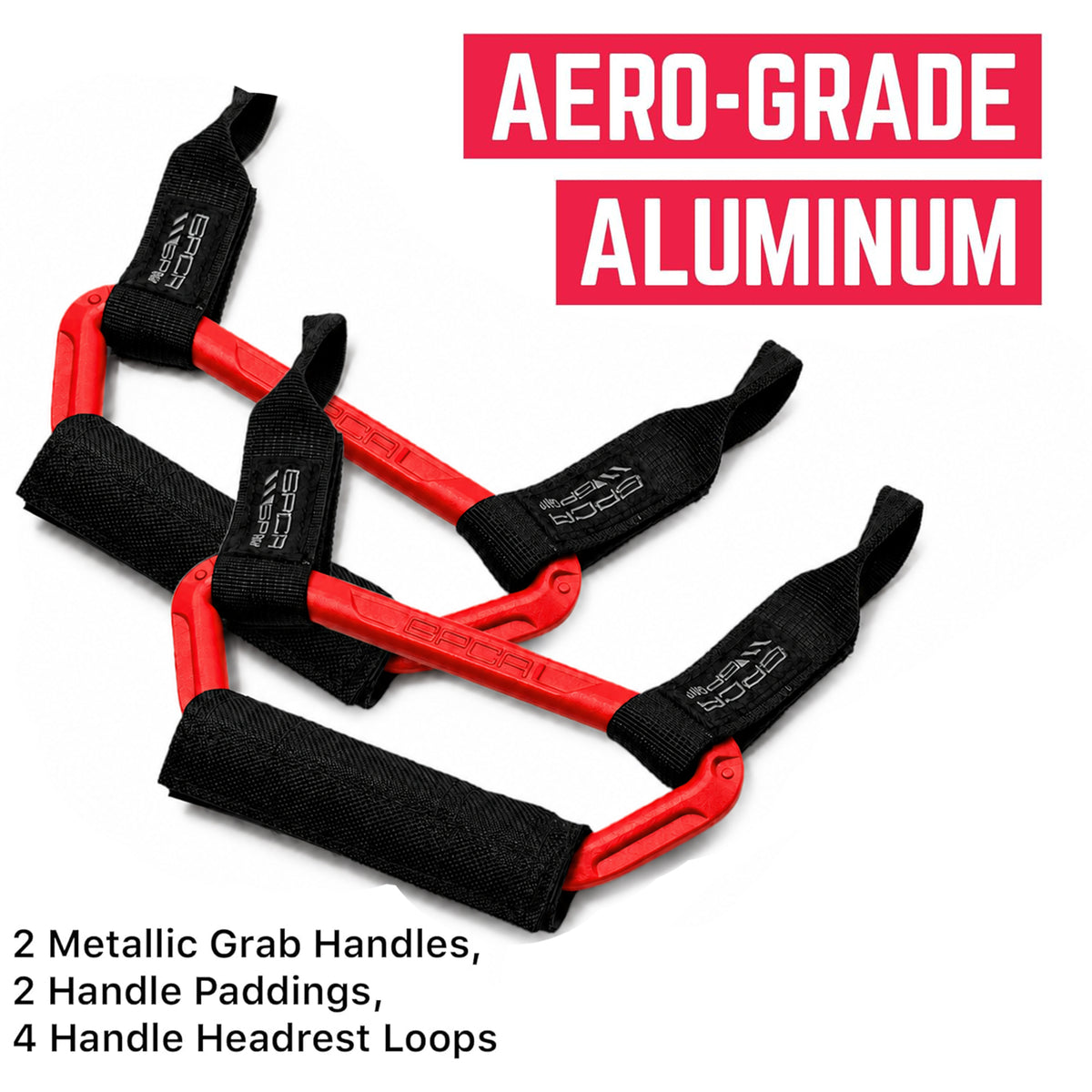 GP Back Grip PRO — Rear Headrest Handles for All Cars & Trucks