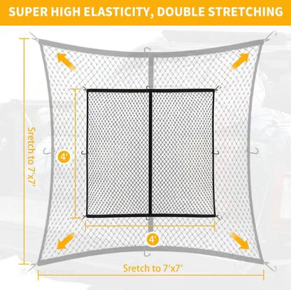 Stretch & Hold Cargo Net for Jeep/ truck/ car