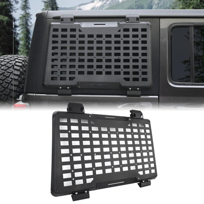 Rear Molle Panel System for 2018-2024+ Jeep Wrangler JL 4DR product view 10
