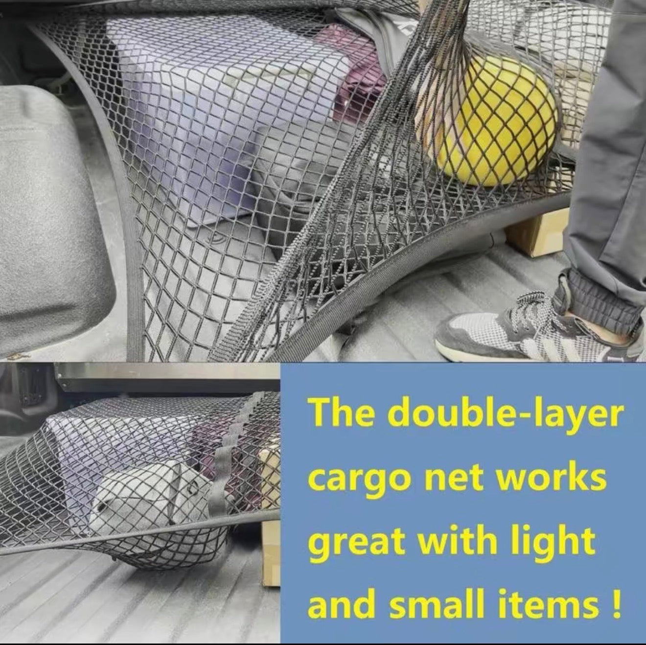 Stretch & Hold Cargo Net for Jeep/ truck/ car product view 10