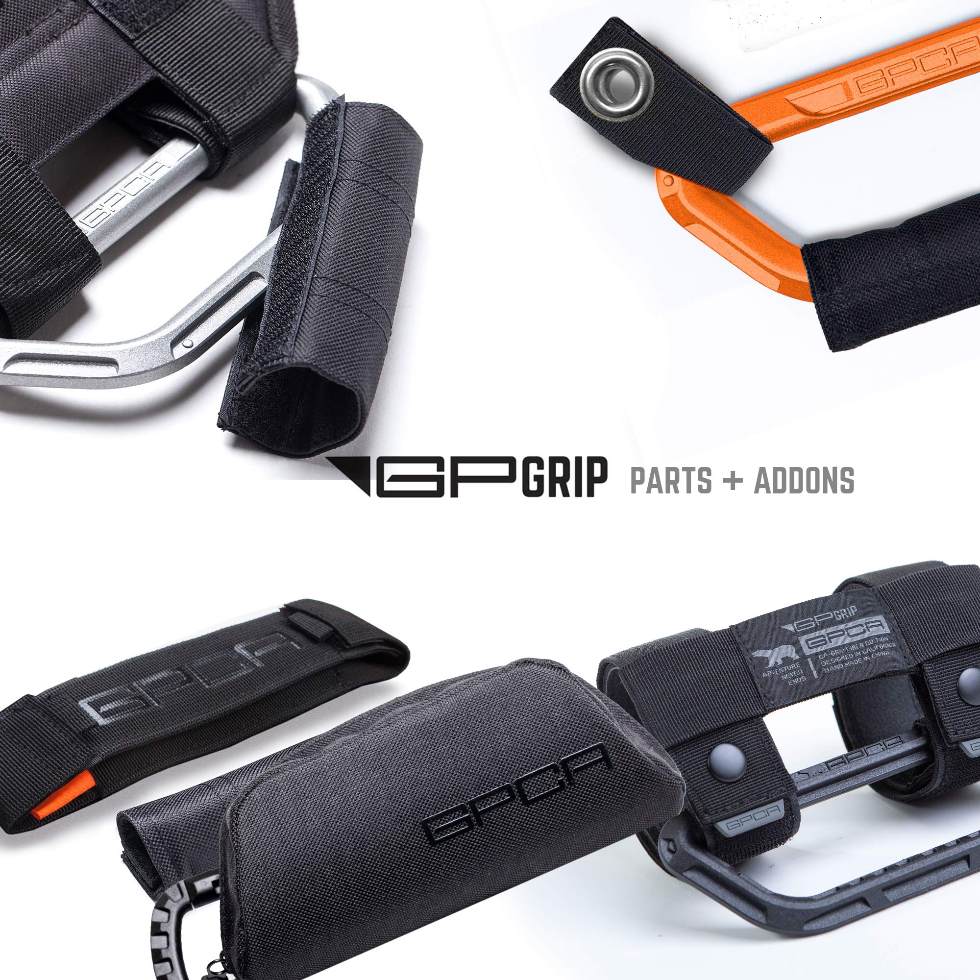 Gpi Case Grip GP-Grip Addons — Utility Cases, Holders & Straps | GPCA