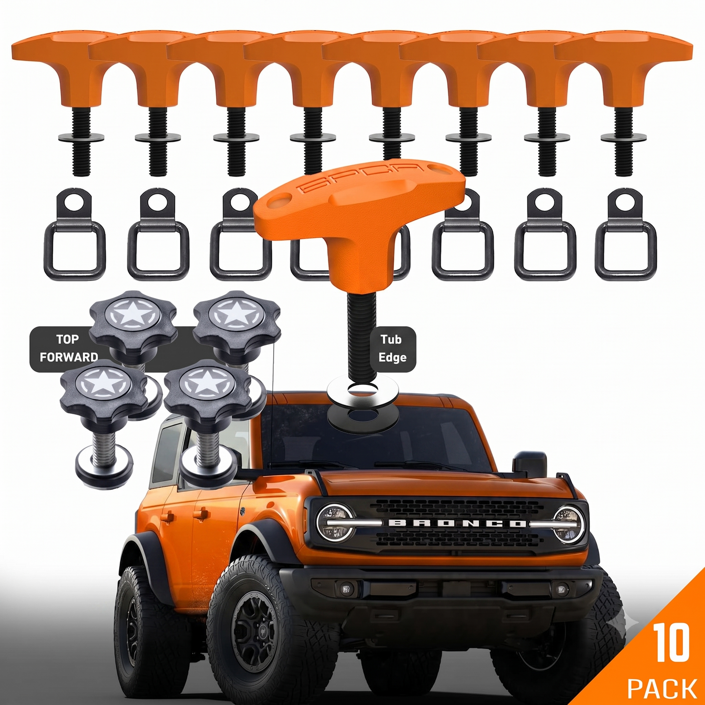 Bronco Tie-Down Anchor PRO