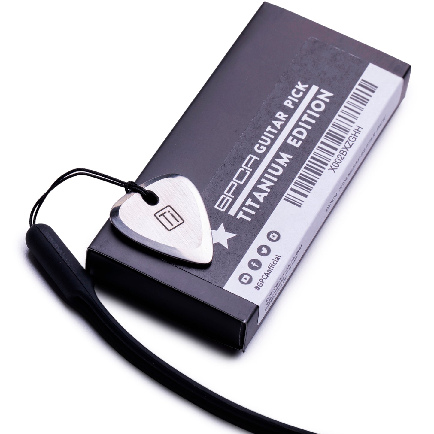 GPCA Titanium Guitar Pick Set