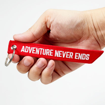 Adventure Red Key Tag