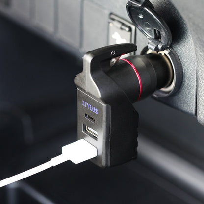 USB Car Charger Emergency Tool Type-C