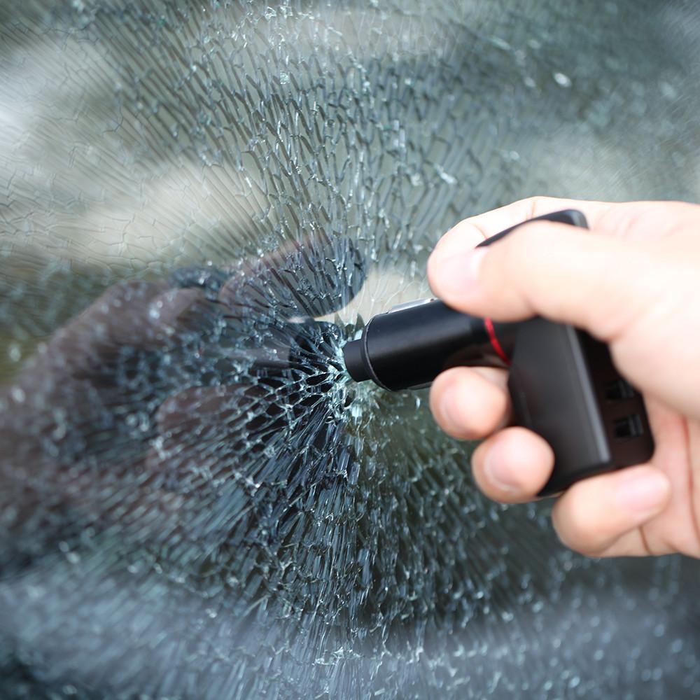 USB Car Charger Emergency Tool Type-C