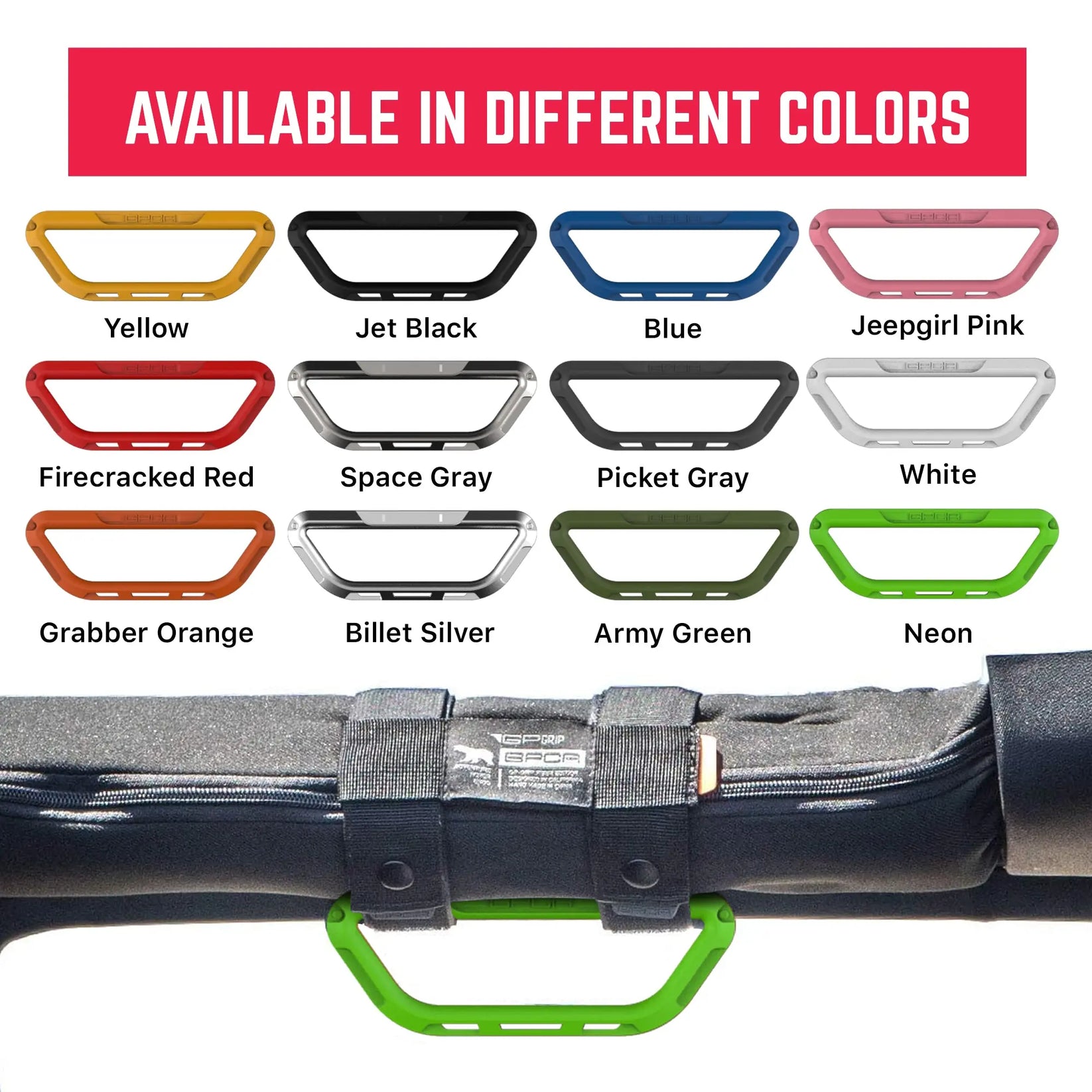 GP Grip PRO Jeep Color Handles 2007-23 - GPCA