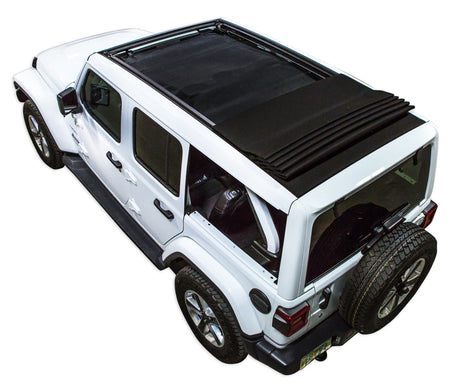 Jeep Wrangler JL 4DR Sky One Touch Power Top Sun Shade Color Shade (2018–2026)
