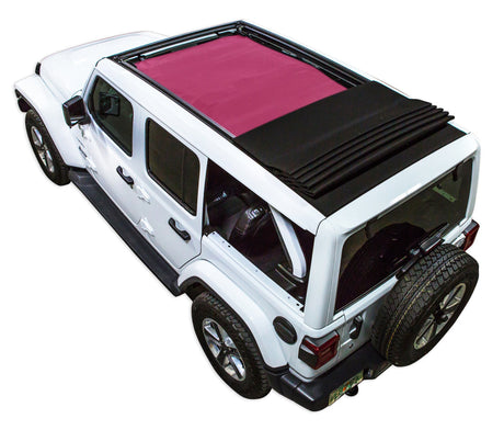Jeep Wrangler JL 4DR Sky One Touch Power Top Sun Shade Color Shade (2018–2026)