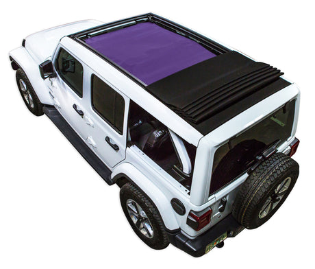 Jeep Wrangler JL 4DR Sky One Touch Power Top Sun Shade Color Shade (2018–2026)