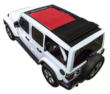 Jeep Wrangler JL 4DR Sky One Touch Power Top Sun Shade Color Shade (2018–2026)