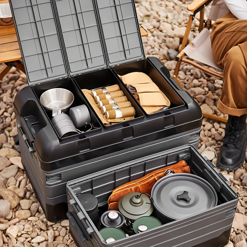 Foldable Camping Stool with Backrest & Storage Bag Portable Fishing Seat Outdoor Chair product view 7