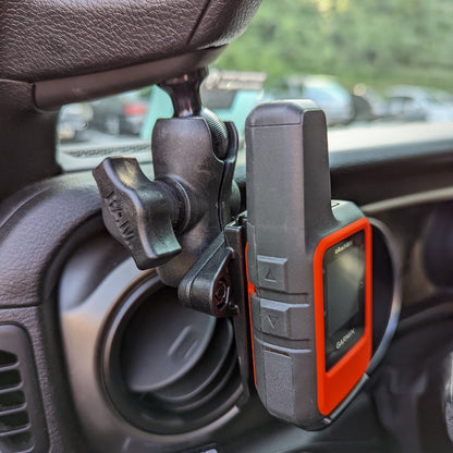 A-Pillar Ball Mount for 2018-23 Wrangler JL + 2020-23 Gladiator product view 3