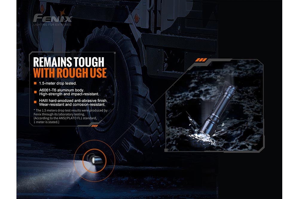 TK20R Rechargeable Flashlight 3000 lumens  - fits GPCA Utility Case product view 9