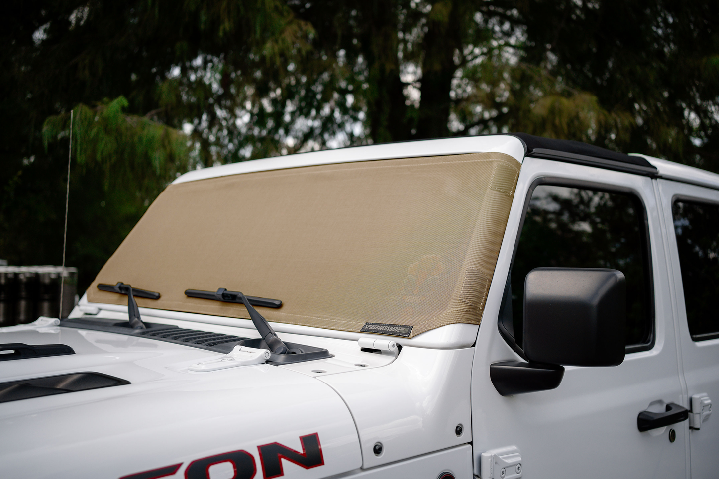 Jeep Wrangler and Gladiator Solar Front Window Shield (2007-2026)