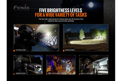 TK20R Rechargeable Flashlight 3000 lumens  - fits GPCA Utility Case product view 10