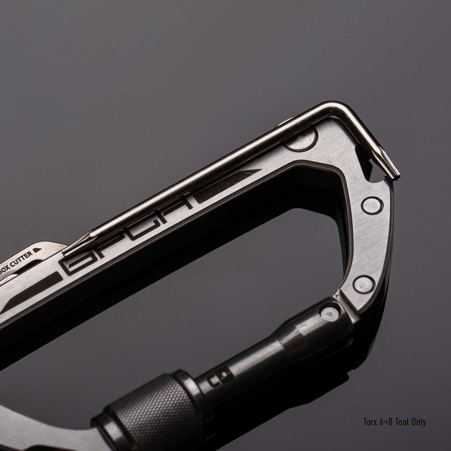 Torx 6 + Torx 8 Carabiner Tool