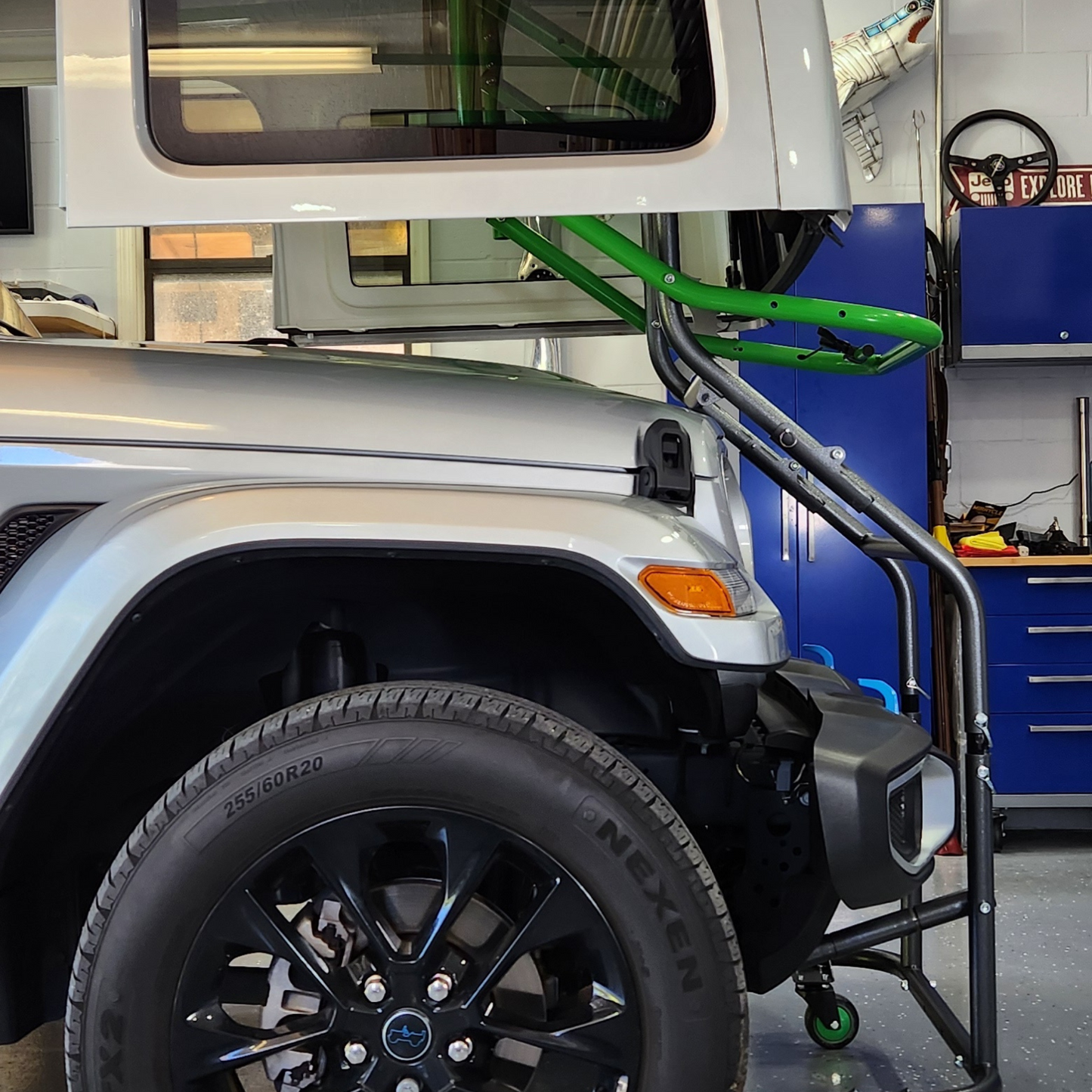 TopLift Pro V2 - Hardtop Removal & Storage Tool for Jeep Wrangler + Ford Bronco