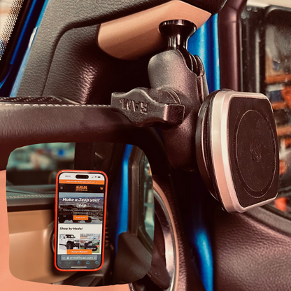 A-Pillar Ball Mount for 2018-23 Wrangler JL + 2020-23 Gladiator product view 7