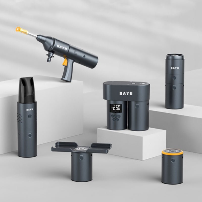 6-in-1 Portable Car Emergency Kit | Pressure Washer + Vacuum + Jump Starter + More