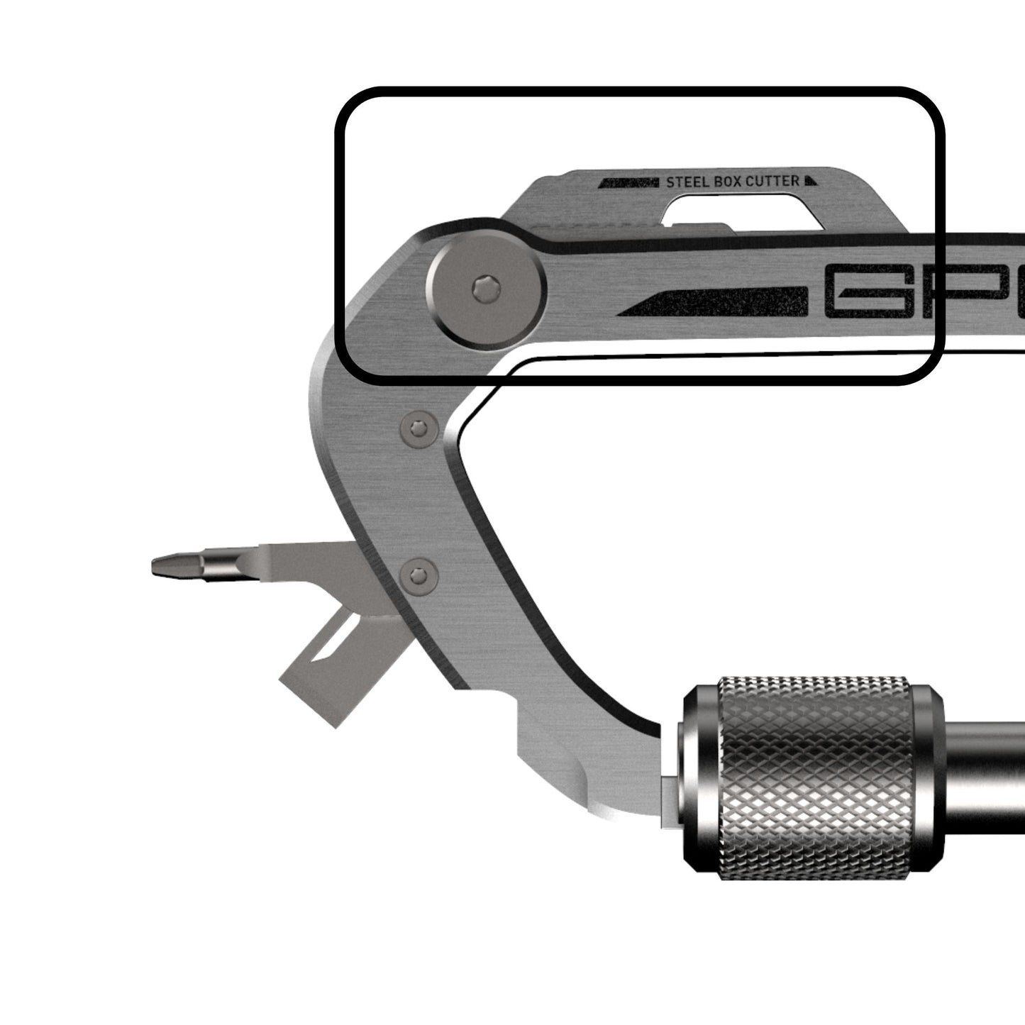 Carabiner Cutter/ Screwdrivers - Parts only