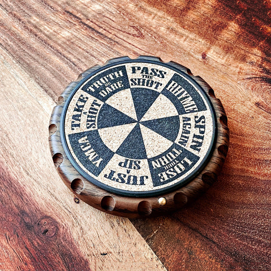 Spin Zone Game Coaster With Fidget Spinner product main image