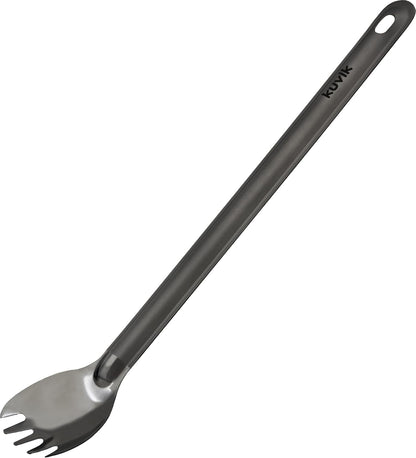 Titanium Long Handle Spoon/ Spork 2-Pack