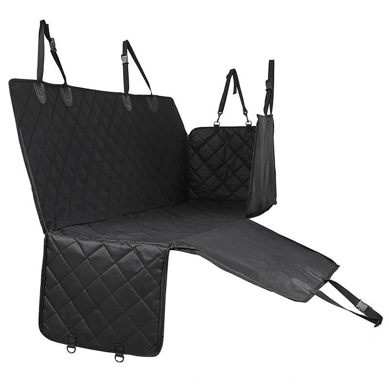 Waterproof Dog Seat Cover for Tesla Model 3/Y/S/X/Cybertruck — installed rear view