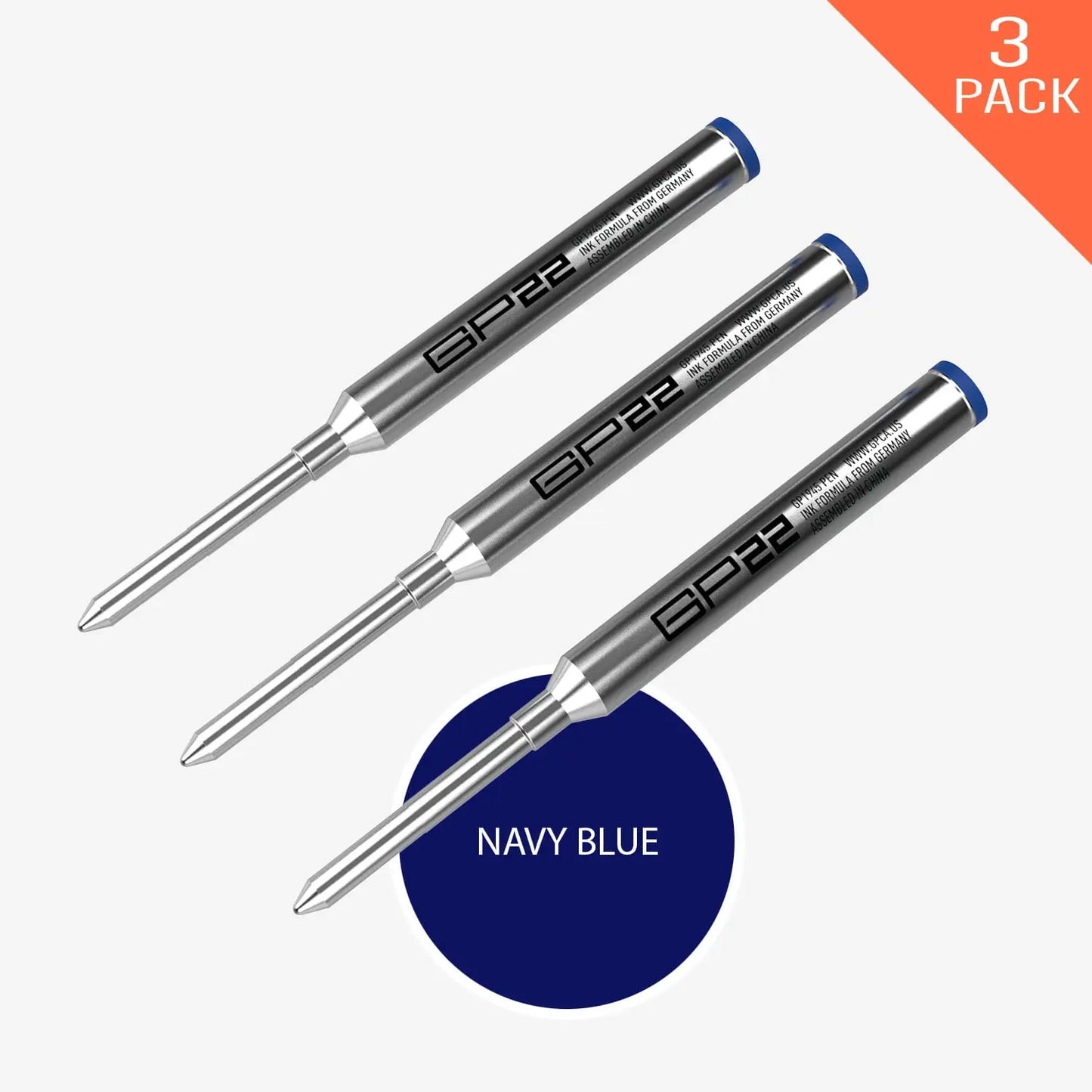 GP 1945 Pen Refill (Black/ Blue)