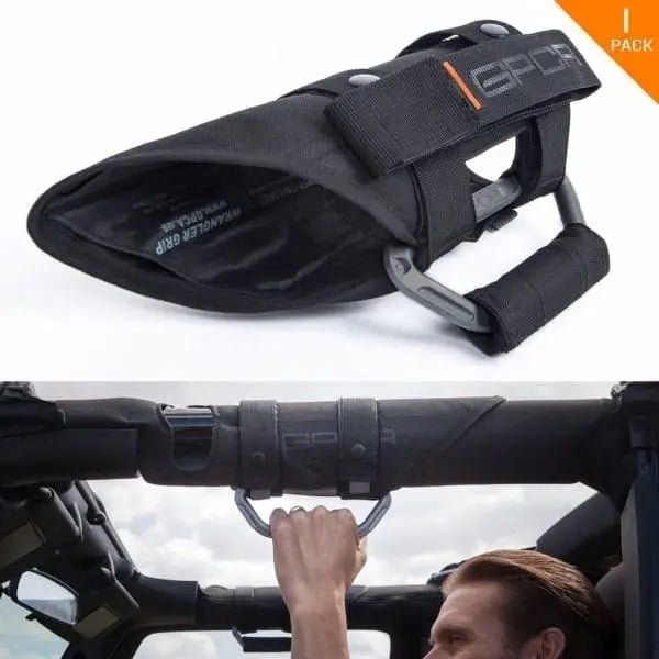 GP-Grip PRO Foldable Roll Bar Handle — Jeep Wrangler JK (2007–2023