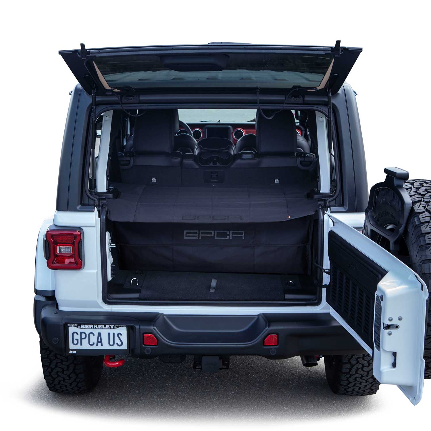 2018 Jeep Wrangler Unlimited Rubicon cargo cover GPCA freedom sq