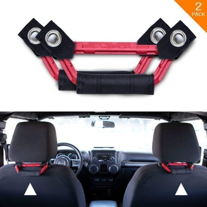 GP Back Grip PRO RED headrest handle, stylish compliment to your car interior