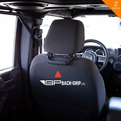 GP Back Grip PRO BLACK headrest handle, stylish compliment to your car interior