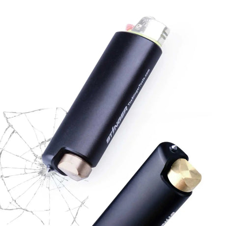 BIC Lighter Aluminum Case black finish