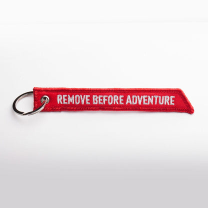 GP quick-release red tag remove before adventure