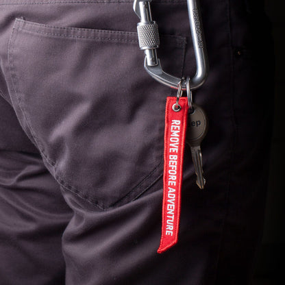 GP quick-release red tag remove before adventure