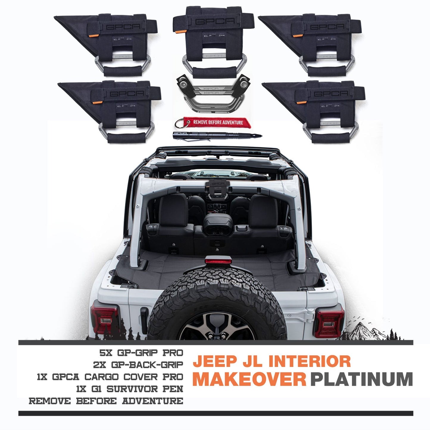 GPCA Jeep Wrangler 4DR Bundle Deal JL / 4xe