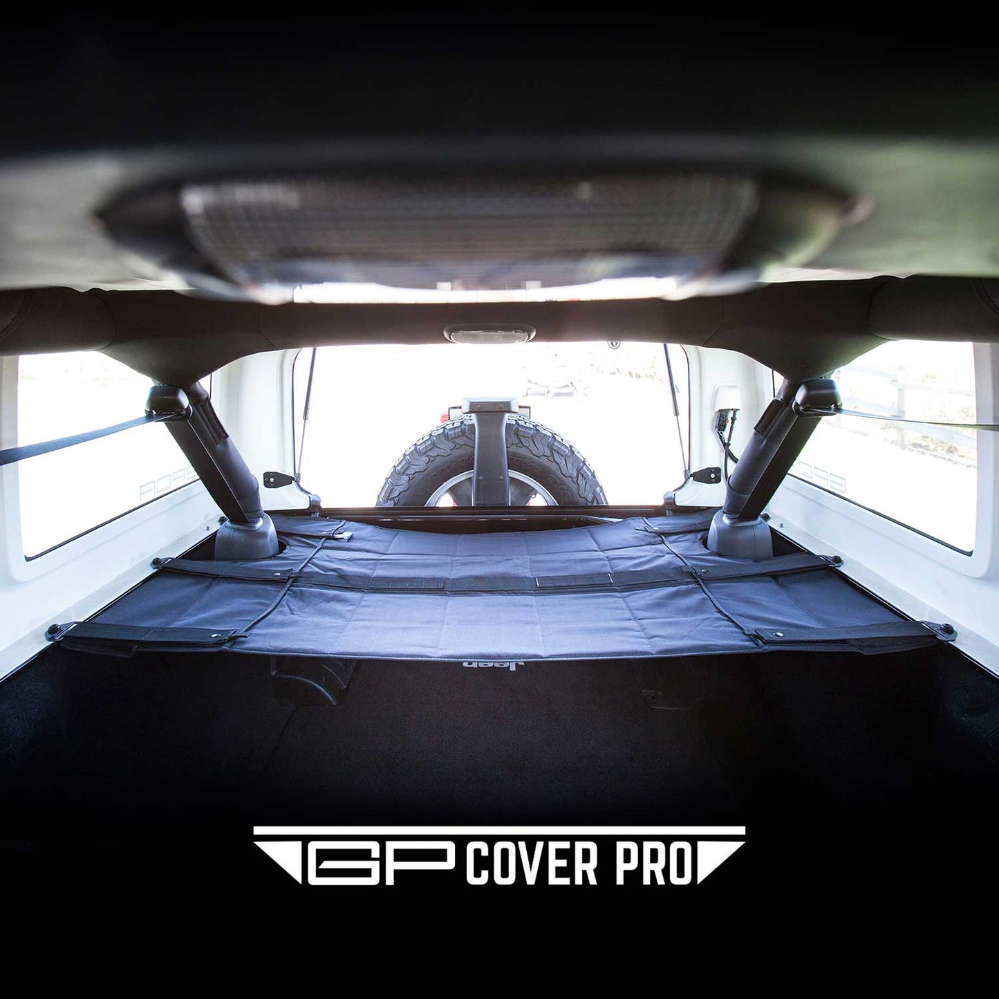GPCA Jeep Wrangler 4DR cargo cover PRO