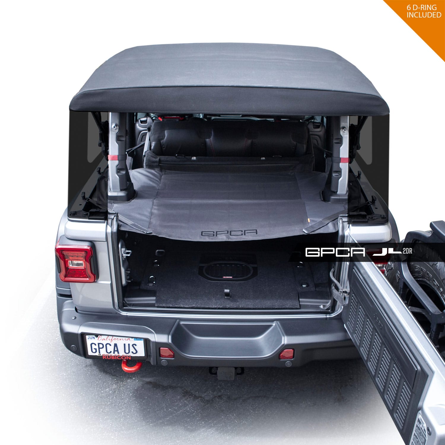 Gpca Jeep Wrangler Jl 2dr Cargo Cover