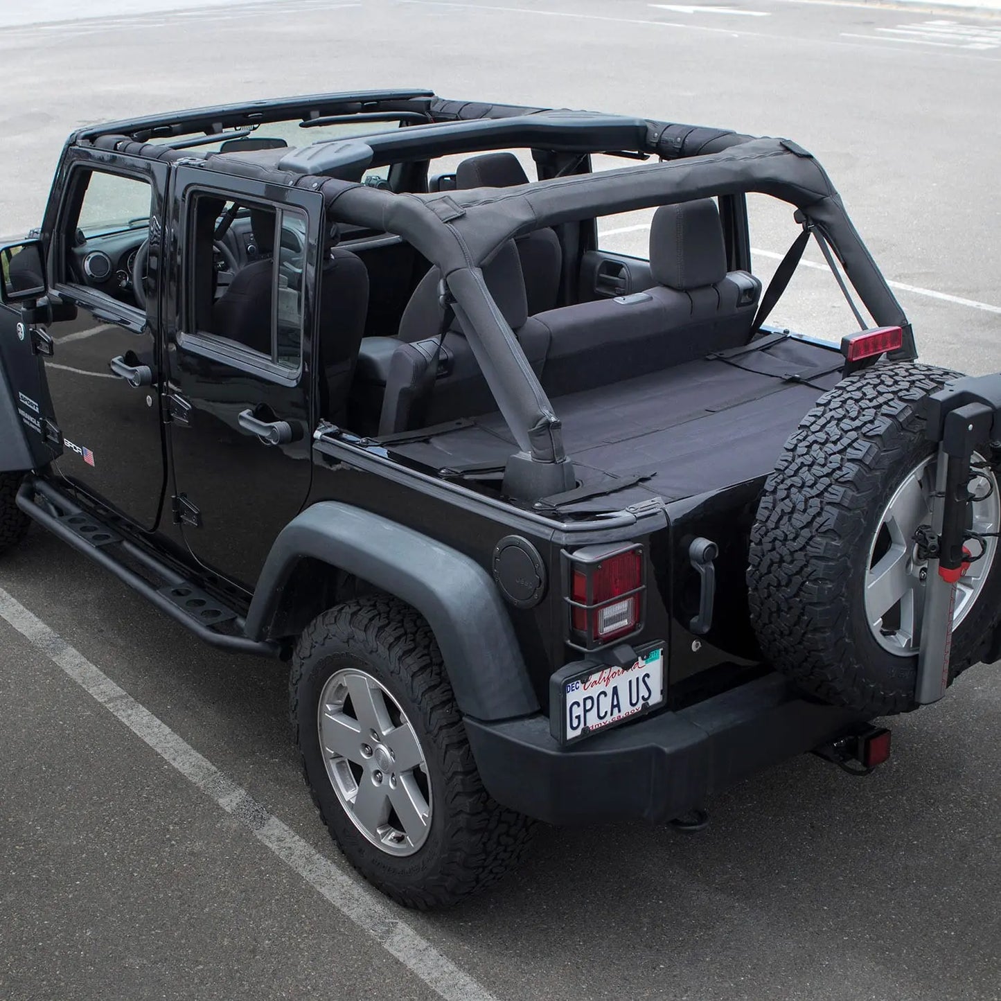 GPCA Jeep wrangler cargo cover PRO