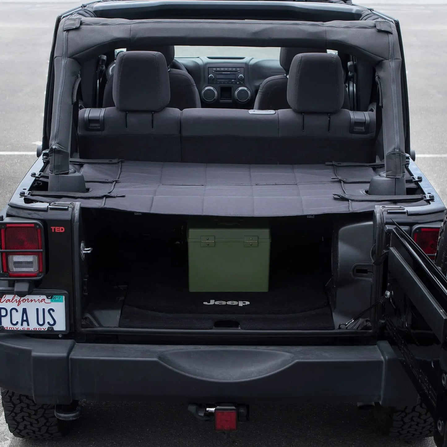 GPCA Jeep wrangler cargo cover PRO