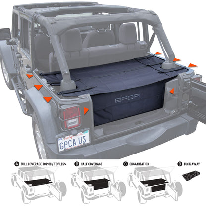 GPCA cargo cover PRO freedom pack