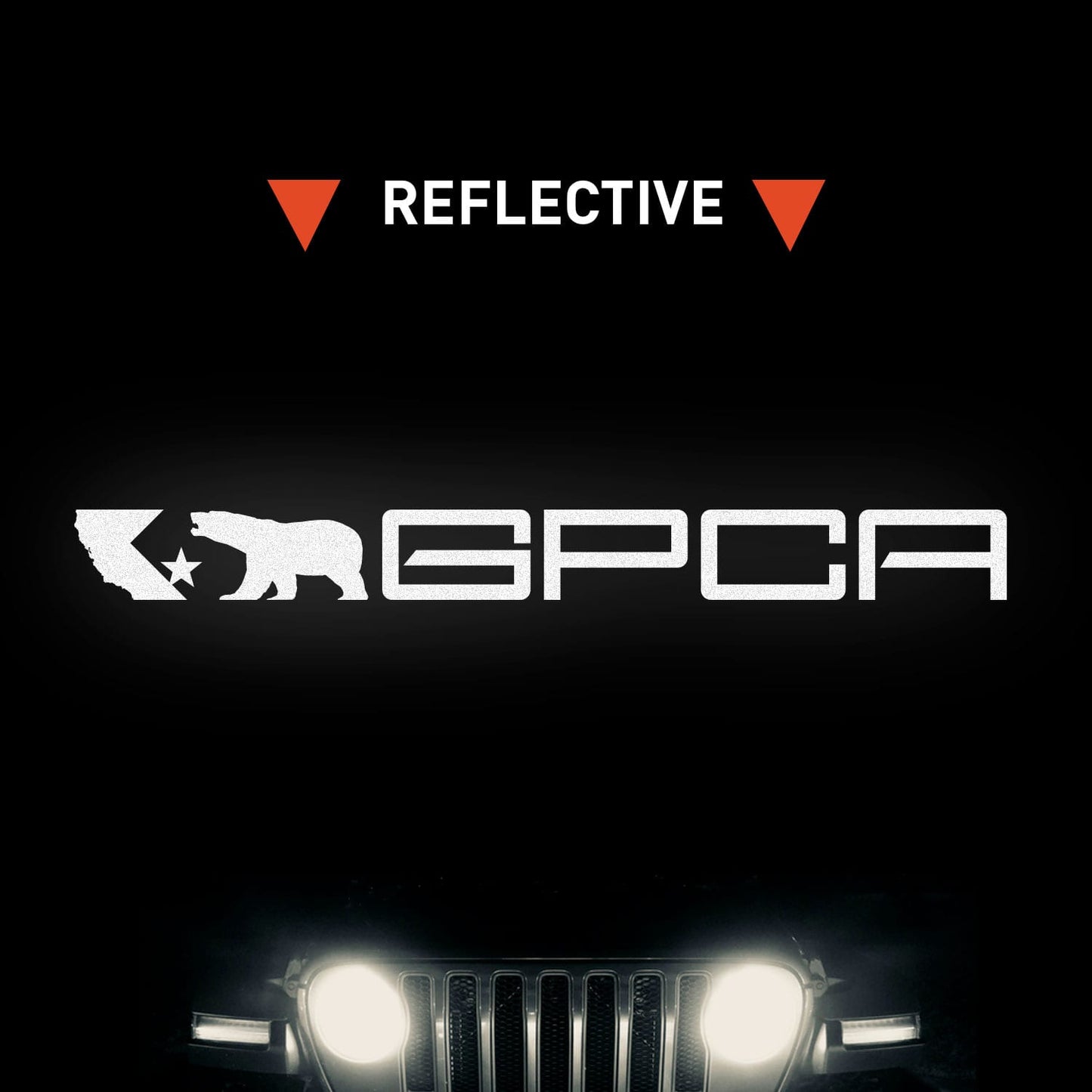 GPCA logo general purpose california decal reflective