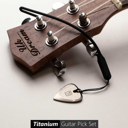 GPCA Titanium guitar pick set
