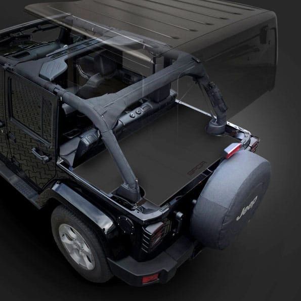 GPCA Jeep Wrangeler cargo cover