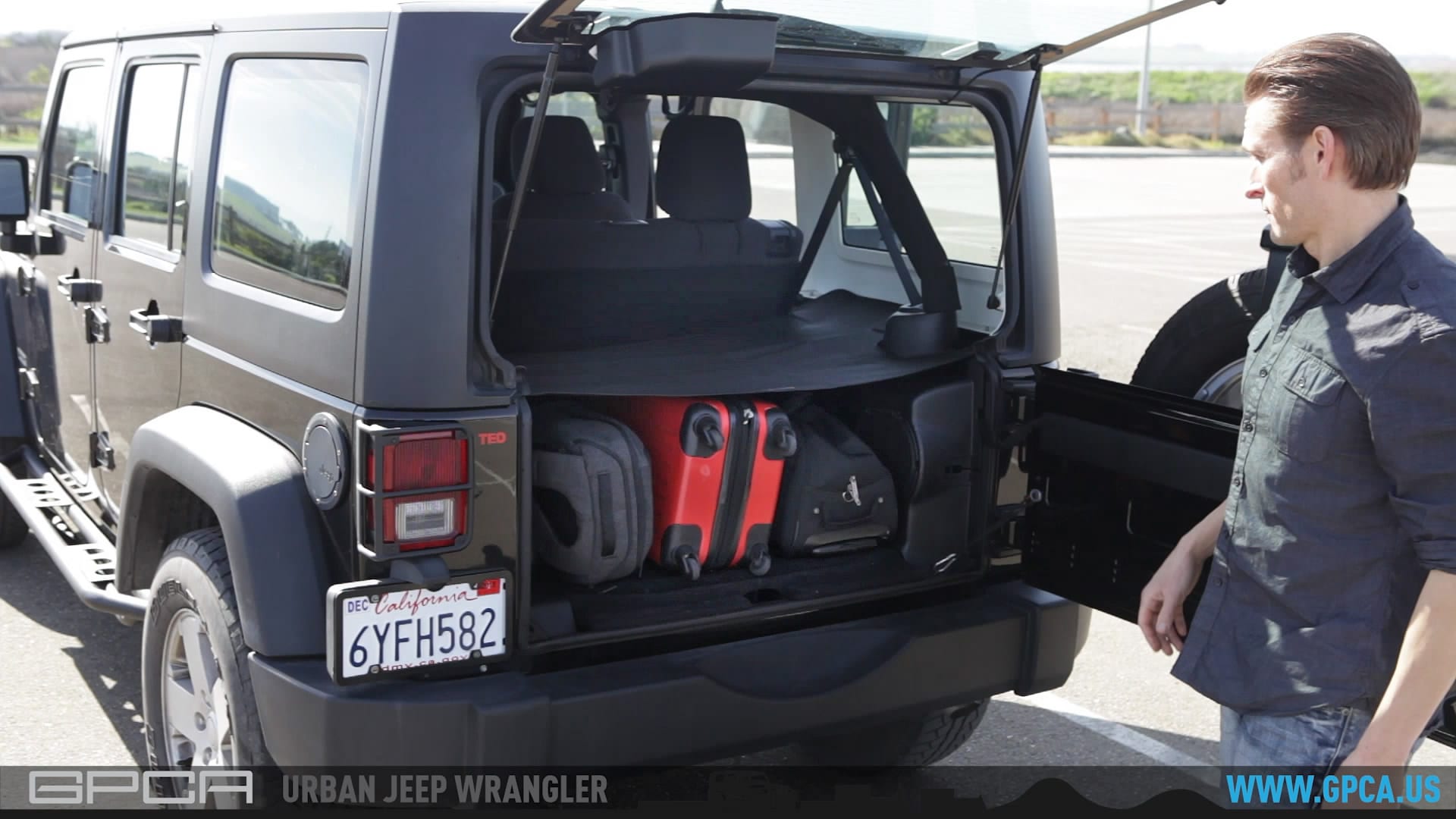 GPCA Jeep Wrangler Cargo Cover in California