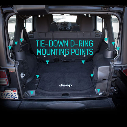 GPCA Jeep tie-down D-ring mounting points
