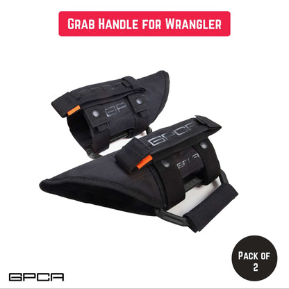 GPCA Grip Pro Black, foldable handle for your Jeep